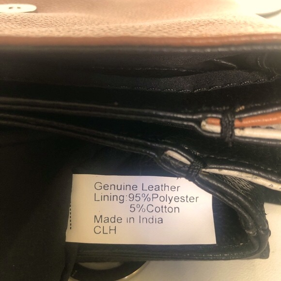 NWOT GENUINE LEATHER CELLINI Crossbody Bag - Picture 6 of 8